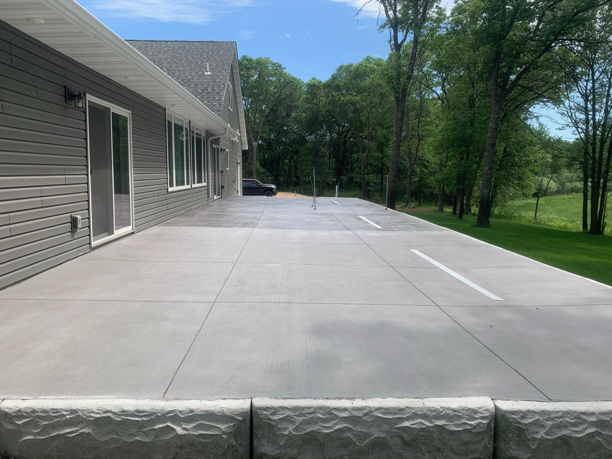 Back Patio and Steps Sample