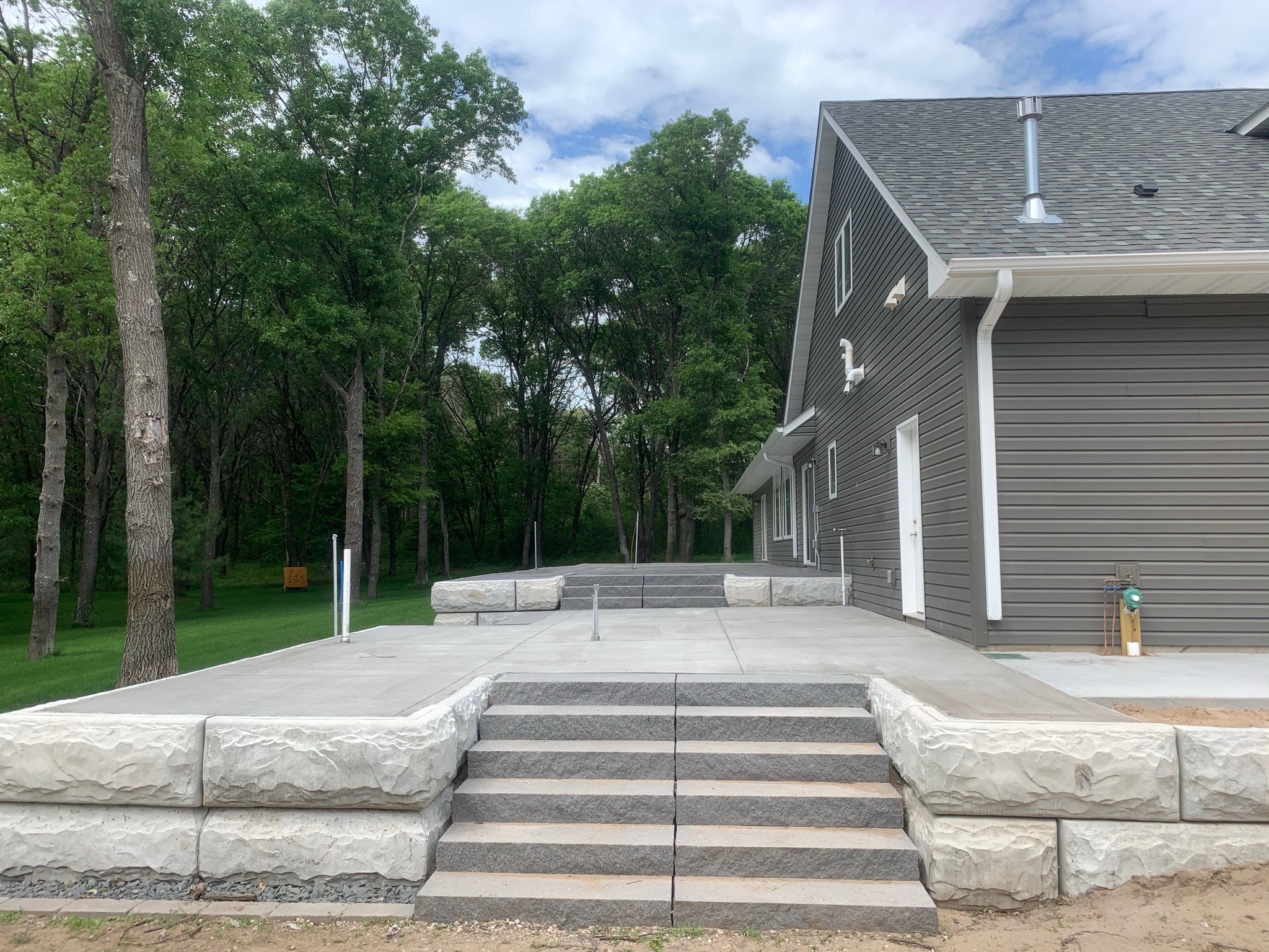 Back Patio and Steps Sample