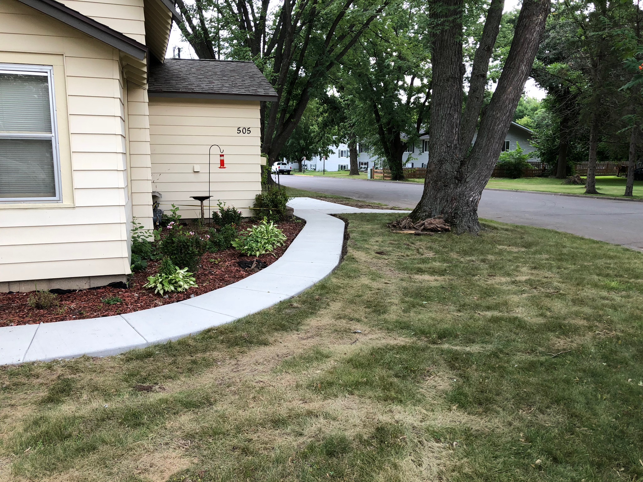 Concrete Sidewalk Sample