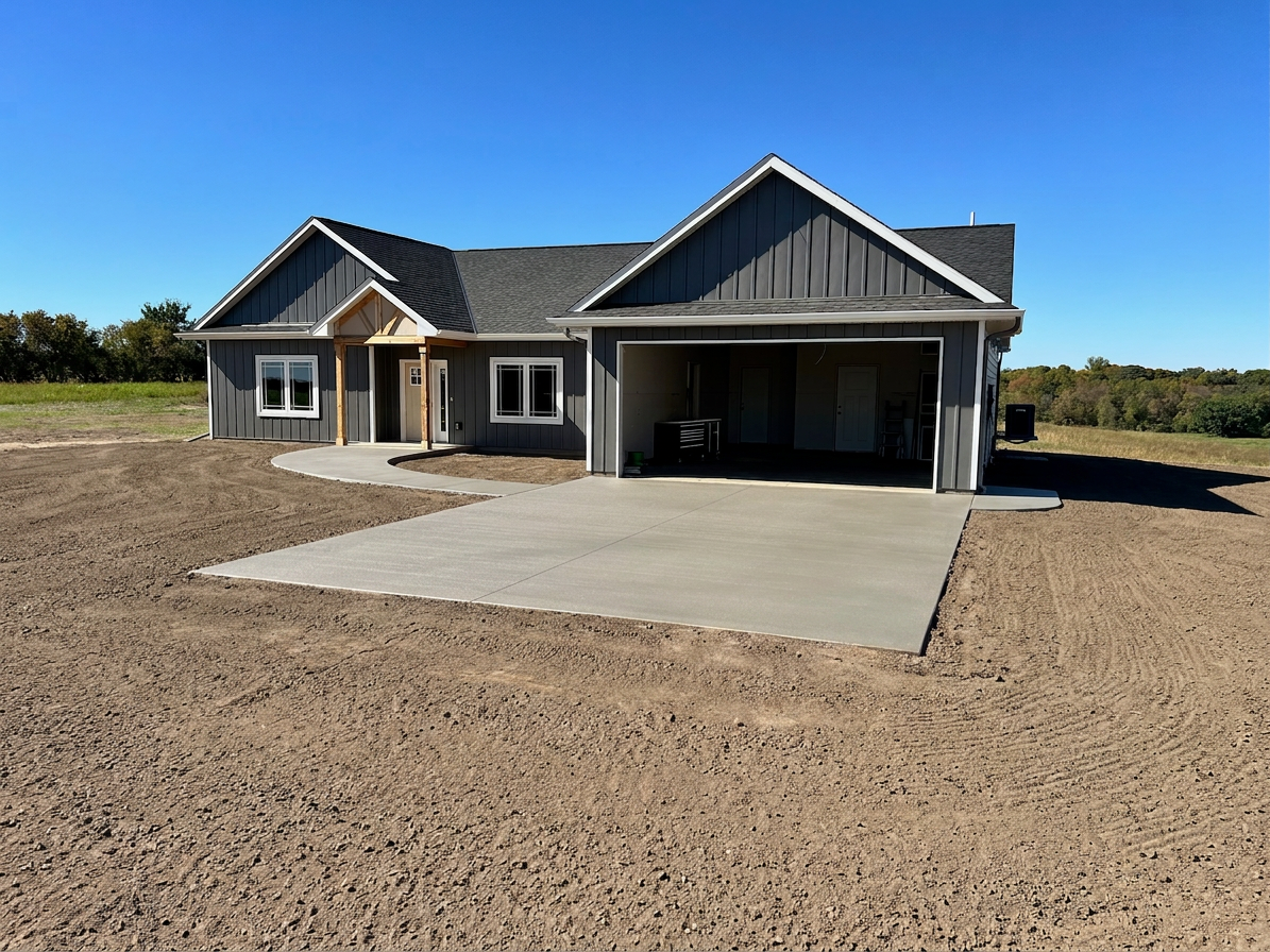 Driveway Concrete Photo Sample Photo of Residential Concrete