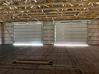 Inside Pole Barn