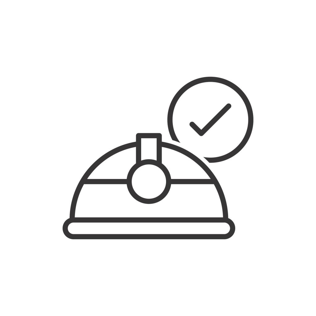 Construction Hard Hat Quality Icon