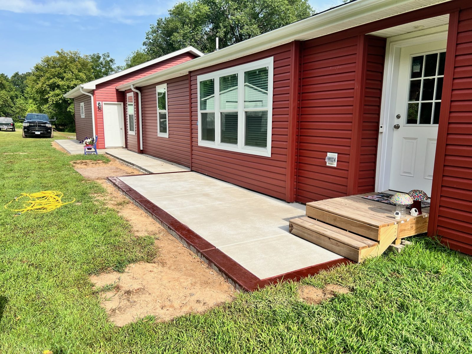 Image of Red Edged Walkway
