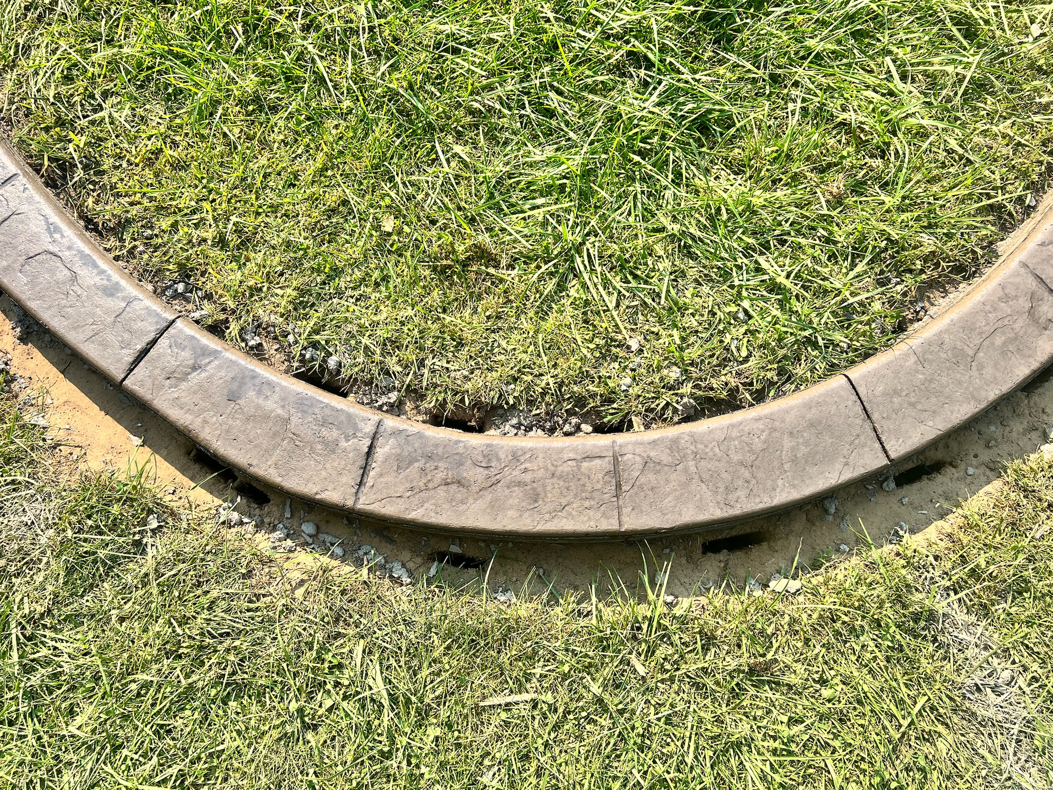 Image of Stamped Edging Sample