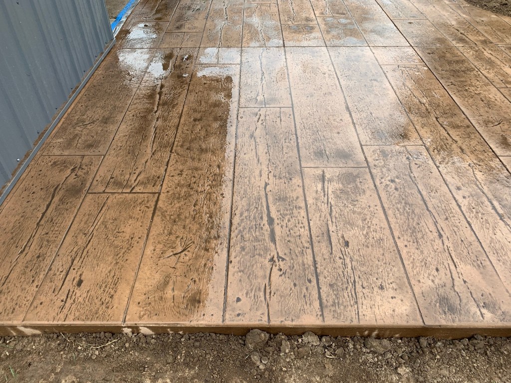 Stamped Patio